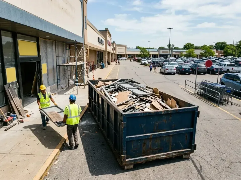 retail-store-renovation-debris-003 — frequently asked questions, Roll-off Dumpster Rentals in Wautoma, WI